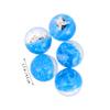 SKISUNO 5pcs Rubber Bouncy Ball Toy for Boys and Girls Penguin Designed Educational Cognitive Toys Soft and Safe for Boy Girl view 2
