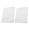 PLAFOPE 2bags Banknote Protective Sleeves Page Album Pages Paper Money Holders Stamps Coins Collectibles view 1