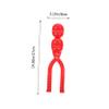 DECHOUS 2pcs Outdoor Maker Heart Shaped Clips for Family Fun Easy to Use Clip Plaything for All Ages Creative Toys for Boys and Girls view 2