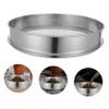VINTORKY Dirt Sifter for Gardening Lightweight Stainless Steel Sieve for Home and Garden Use view 2