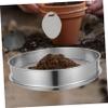 VINTORKY Dirt Sifter for Gardening Lightweight Stainless Steel Sieve for Home and Garden Use view 4