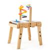 HiMummy Sand and Water Table for Toddlers Ages 3+, Kids Wooden Sensory Activity Table with 2 Collapsible Bins, Acrylic Painting Board, Adjustable Height 18"-25, Grow with Your Beloved(Toys Included). view 1