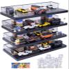 Hotwheels Display Case,Hot Direct Wheels Dispaly Case,1/64 Scale Diecast Toy Car Storage, Parking Garage Diorama - Freestanding Storage with 4 Levels 24 Spots Maximum 40 Cars(Cars Not Included) view 1