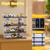 Hotwheels Display Case,Hot Direct Wheels Dispaly Case,1/64 Scale Diecast Toy Car Storage, Parking Garage Diorama - Freestanding Storage with 4 Levels 24 Spots Maximum 40 Cars(Cars Not Included) view 2