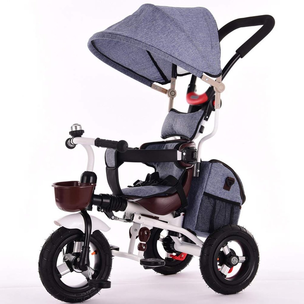 HBJWOV Stylish and Practical Bicycles, Children's Tricycles, Children's Trolleys, Lightweight Folding Simple Trolleys