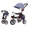 HBJWOV Stylish and Practical Bicycles, Children's Tricycles, Children's Trolleys, Lightweight Folding Simple Trolleys view 4