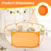 Cute Kids Ball Pit with 100 Ball Stars view 4