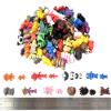 80pcs Mini Animal Figurines Set,3D Printed Little Animals Articulated Flexible Fidget Toy,Mini Animal Figurines Toy,Cute Animal Toys for Home, Office, Decor(Animals Shipped Randomly) view 2