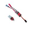 QWinOut Mini-Q Mini-Z MINI-Q 20A Brushless ESC Speed Controller with Program Card for 1/24 1/28 1/32 RC Cars (20A ESC With Card) view 1