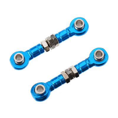 GANAZONO 2pcs Steering Linkage Rod Lightweight Rc Car Truck Rc Turnbuckle Rod Safe Healthy