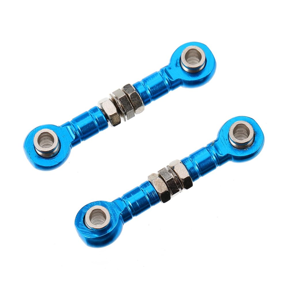 GANAZONO 2pcs Steering Linkage Rod Lightweight Rc Car Truck Rc Turnbuckle Rod Safe Healthy