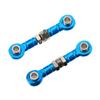 GANAZONO 2pcs Steering Linkage Rod Lightweight Rc Car Truck Rc Turnbuckle Rod Safe Healthy view 1