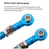 GANAZONO 2pcs Steering Linkage Rod Lightweight Rc Car Truck Rc Turnbuckle Rod Safe Healthy view 4