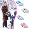 1 Pair Plush Lined Strollers Hand Muffs for Parents Water Windproof Baby Strollers Gloves Wide Compatibility view 2