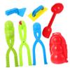 ibasenice 7pcs Boy Girl Snow Maker and Sand Maker Thickened Clip Tool for Outdoor Fun for Play and Creative Fun