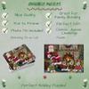 Fire Tails Christmas Cozy Wire Fox Terrier Dog Jigsaw Puzzle for Adults - Animal Printed Interlocking Puzzle Game Artwork - Gift for Dog Lover's - 300 Pcs 14"x20" view 2