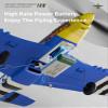 ANTSIR P51 RC Plane, Remote Control Airplane 2.4GHZ with 6-Axis Gyro Stabilizer/Aileron/Elevator/Rudder for Boys Adults Birthday/Xmas Gift Age 12 Years and UP(4CH-P51B Razorback) view 4
