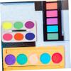 Healvian 2pcs Oily Face Makeup Cream Kit for Boys and Girls Face Paint Palette Brush Body Painting Supplies Halloween Make up Safe for Skin Types view 4