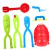 BESTonZON 7pcs Creative Snow Maker Clip for Boy Girl Outdoor Fun Tools for Snow Play Snowman Building and Fights Unique Design for view 1