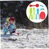 BESTonZON 7pcs Creative Snow Maker Clip for Boy Girl Outdoor Fun Tools for Snow Play Snowman Building and Fights Unique Design for view 3