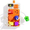 Aprilwolf 9 PCS Sensory Plug Outlet for Toddlers 2-3, Power Strip Montessori Toys for 18+ Months, Busy Board with Light & Sounds, Airplane Car Travel Toys Gift for Baby view 1
