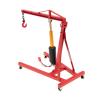 Metal Electric Crane Engine Maintenance Bracket Engine Stand Jack for 1/10 RC Crawler Car TRX4 Axial SCX10,Red view 4