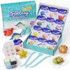 Air Dry Modeling Clay for Kids - Ocean Adventure, 12 Boxes Clay Kit with 4 Tools & Tutorials, Soft DIY Craft Kit for Art Projects, Creative Gift for Boys & Girls Ages 3+ view 1