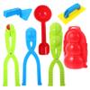 ERINGOGO 7Pcs Maker Clip Creative Tools for Outdoor Snow Play Accessories for Winter Fights and Snowman Building view 1