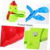 ERINGOGO 7Pcs Maker Clip Creative Tools for Outdoor Snow Play Accessories for Winter Fights and Snowman Building view 3
