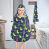 Custom Toddler Towels with Hood Cute Animal Colorful Fluorescent Duckling Personalizable Hooded Towels for Boys Soft 24 x 50 toallas para ninas view 4