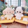 niannyyhouse 10cm-15cm Plush Doll Clothes Hat Sweater Jeans Compatible with 17cm Labubu Doll Dress Up (a10) view 4