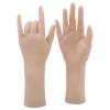 2pc Realistic Silicone Female Hand Model Fake Hand with Skeleton for Jewelry Display Pranksters Halloween Props Photography Props Nail Art Practice Flexible Finger Bendable view 1