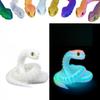 3D Printed Animals Set 3D Printed Snake Toys 3D Printed Articulated Flexible Fidget Toy 3D Printed Animals Exquisite Cute Pet Toy Children/Adults Fidget Toys (Fluorescent Candy, 23.6) view 1
