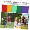 FOYTOKI 20pcs Bean Bags Boys and Girls Throwing Toys Bean Bags for Games Vibrant Colors Safe Material view 4