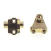DAIKONRICH Brass Front Rear Axle Lower Shock Mount Suspension Links Stand for 1/10 RC Crawler Car TRX4 Upgrade Parts view 3