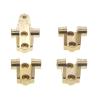 DAIKONRICH Brass Front Rear Axle Lower Shock Mount Suspension Links Stand for 1/10 RC Crawler Car TRX4 Upgrade Parts view 4