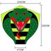 128M Kites Professional Giant Kites for Adults Snake King Cobra Kite view 4