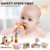 Child-Safe Montessori Educational Sensory Toy Set for Babies and Toddlers 6-12 Months - Must-Have for Early Development - 10 in 1 Wooden Learning Toy kit with Object Permanence Box, Stacking Cups etc view 3