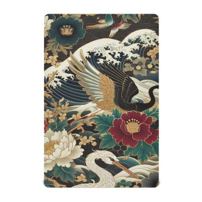 Kigai Luxury Japanese Gold Crib Sheets - Fitted Crib Sheets for Boys Girls, Soft Baby Crib Mattress Sheets 52 x 28 Inches