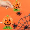 The Dreidel Company Halloween Pumpkin Wind-Up Toys, Birthday Party Favors, Novelty Toys for Boys and Girls, 2" Inches (48-Pack) view 2