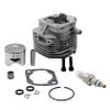 Ecoyin 29CC Engine 2 Bolt Cylinder with Piston Kit for 1/5 HPI ROVAN KM Baja 5B 5T 5SC LOSI REDCAT RCMK DDT FID FG GOPED DBXL HSP RC Parts view 4