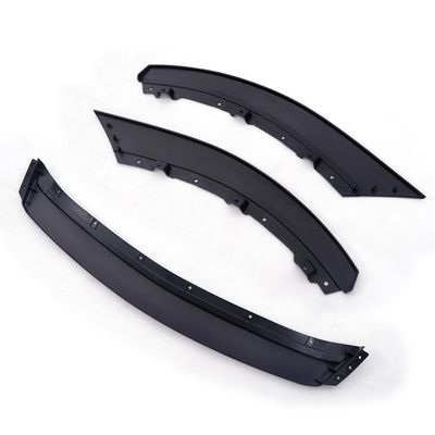 Front Bumper Lip Lower Spoiler Wing Body Kit, Compatible with Ford Mustang 2013-2014, RP Style,Carbon Fiber