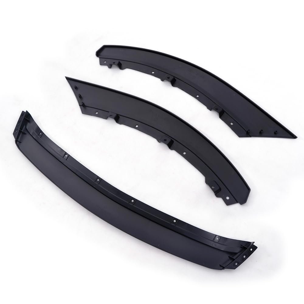 Front Bumper Lip Lower Spoiler Wing Body Kit, Compatible with Ford Mustang 2013-2014, RP Style,Carbon Fiber