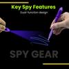 GadgetNestUSA - Invisible Spy Ink Pen 6 Pack with UV Light - Secret Message Writing Security Marker for Kids and Adults - Invisible Ink Pen - Secret with Ultraviolet Light view 3