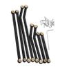 CIYODO Aluminum Rc Tie Rod Set High Chassis Links for Rc Car Upgrade and Repairing view 1
