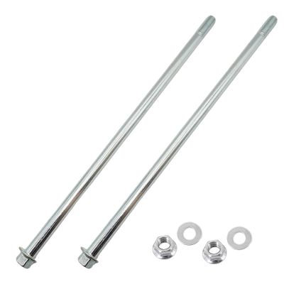 7519087 Front Control A-Arm Bolt Kit 2-Pack  Fits Polaris RZR 570 800 900, Ranger 570 900 1000 Diesel XP HST (2008-2019) - 304 Stainless Steel Bolt Nut Washer Set