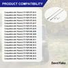 7519087 Front Control A-Arm Bolt Kit 2-Pack  Fits Polaris RZR 570 800 900, Ranger 570 900 1000 Diesel XP HST (2008-2019) - 304 Stainless Steel Bolt Nut Washer Set view 3