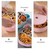 IWOWHERO Insulation Bowl -grade Material Partitioned Design and Convenient for Toddlers Meals for Go Use view 3