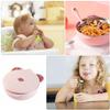IWOWHERO Insulation Bowl -grade Material Partitioned Design and Convenient for Toddlers Meals for Go Use view 4