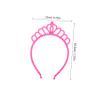 Cabilock Crown Headband for Girls 10 Pack Princess Headpiece for Boys and Girls Birthday Party Headband Elastic b view 2
